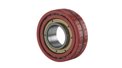 Precision engineering showcased with a modern spherical roller bearing for industrial applications, ensuring smooth operation and reliability in machinery