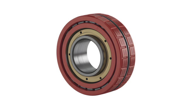 Precision engineering showcased with a modern spherical roller bearing for industrial applications, ensuring smooth operation and reliability in machinery