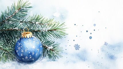 Watercolor of colorful Christmas balls, celebration decoration, ,Christmas ball,Bubbles,vector Christmas Ball Ornaments, Decoration Hand Painted, Illustration Set on white background,copy space.