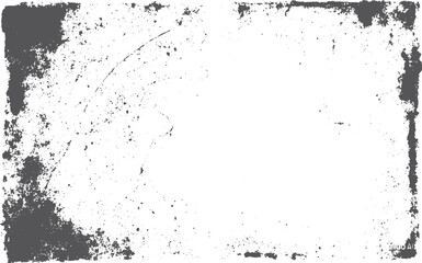 Fototapeta premium Faint scratched texture with dusty grunge elements. Abstract white background overlay. White texture of scratches, chips, scuffs, dirt on old aged surface 