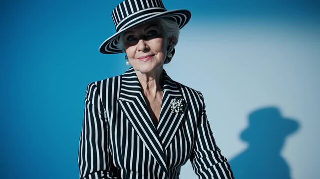 Striking model in striped ensemble