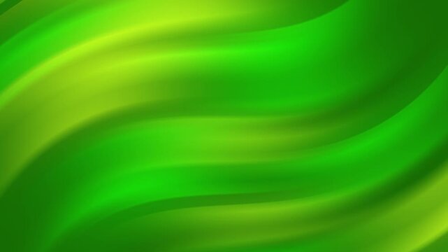 Abstract animated yellow-green liquid gradient
