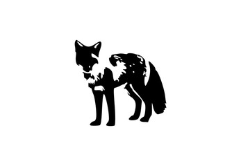 Obraz premium wolf and cat