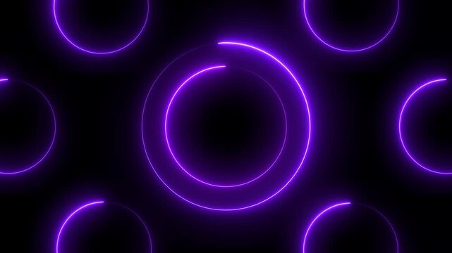 Neon line 4k wall lights bulb halogen Lamp Night.