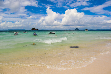 tropical beach in thailand
