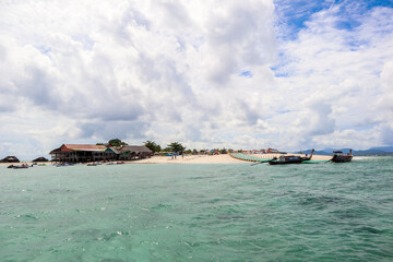 tropical beach in thailand