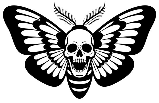 Death Moth Vector