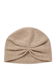 knitted beanie hats mockup isolated on white background.