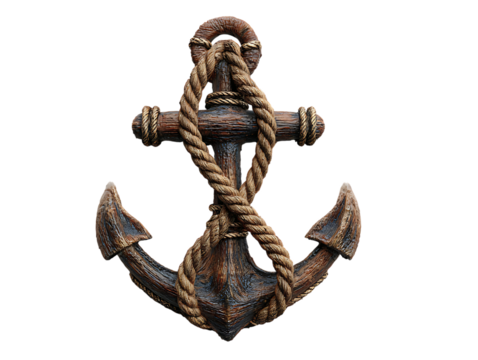 Anchor with Rope png