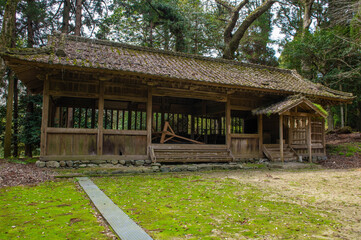 秋月八幡宮の絵馬殿