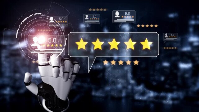 AI enhances customer review and rating system by analyzing review, rating, and customer feedback for deeper trust insights Marrow