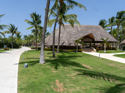 Tropical Pathway at Barcelo Maya Beach, Solidaridad