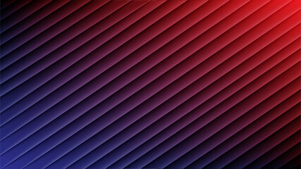 Obraz premium 3d render. Abstract geometric background. diagonal lines. Ribbed glass wallpaper