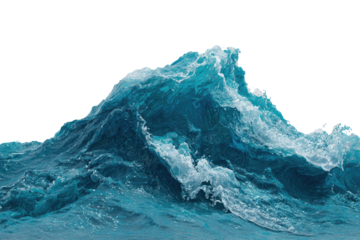 Powerful ocean wave cresting (2)