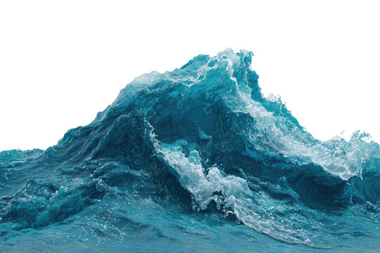 Powerful ocean wave cresting (2)