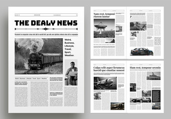 Modarn News Paper Template