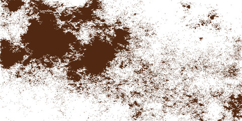 Abstract brown grunge background texture with old rusty metal wall pattern and macro coffee stains