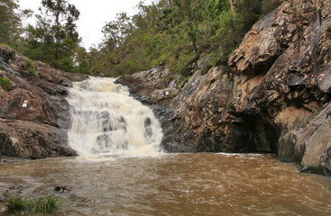 Cedar Creek Falls, Gold Coast Hinterland, Queensland, Australia