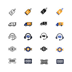 Shopping and E-commerce Icon Sets