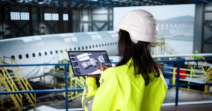 Inspecting Aviation Manufacturing Quality - Powered by Adobe