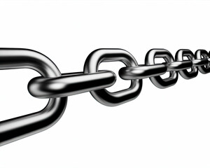 Obraz premium Metal Chain Links