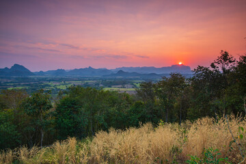 A beautiful natural  in the countryside of khon kean province, thailand.