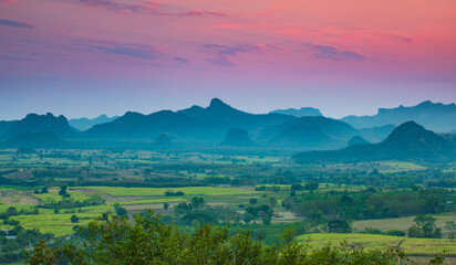 A beautiful natural  in the countryside of khon kean province, thailand.