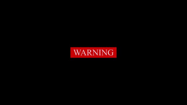 Connectivity Warning Icon with Red Digital Disconnection Signal and Pixel Interference on Black Background Connection signal a modern technology design screen pixels interfering on a black background.