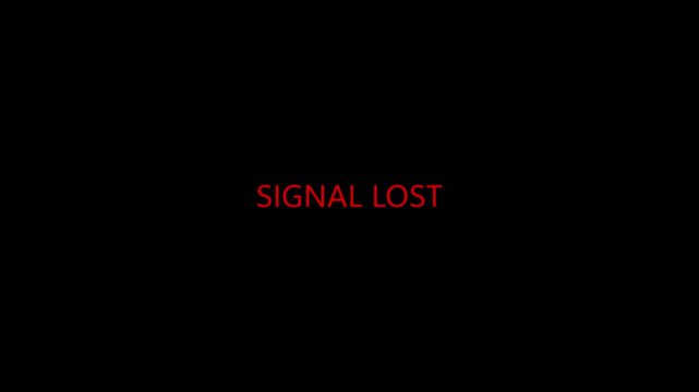 Connectivity Signal Lost Icon with Red Noise TV   Connectivity signal lost icon inside red color Noise tv screen pixels interfering signal on a black background. 