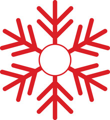 Snowflake Border Frame - Christmas Holiday Photo Frame