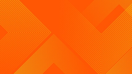 Vibrant orange abstract background with dynamic, sharp geometric line patterns. Energetic design suggesting speed, technology, and movement. © Fajri Mulia Hidayat