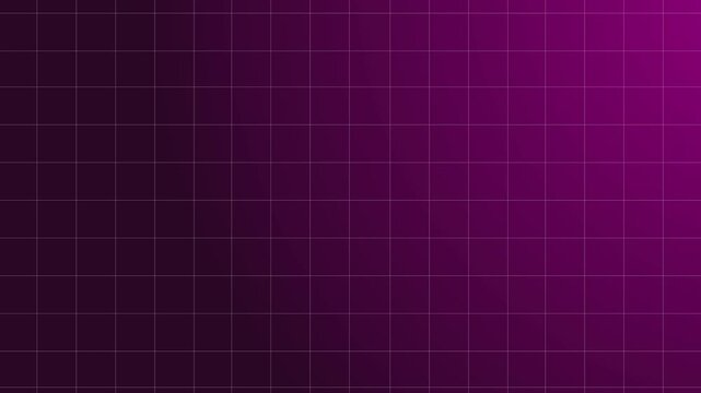 Pink and purple dark gradient grid motion background animation with smooth abstract movement and copy space for modern digital video backdrops with seamless loop effect.