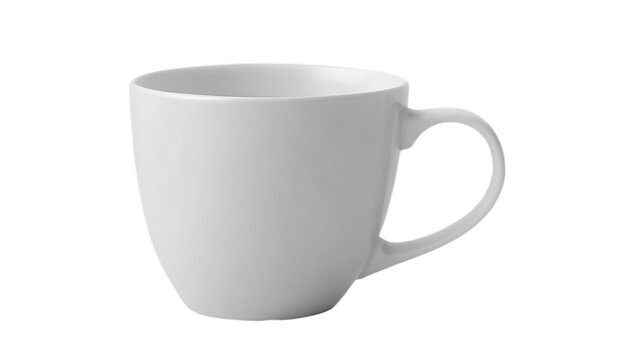 Cup isolated on transparent background, meat cutter cleaver, modern cutlery, dish rack, microwave oven, hyper-realistic 8K product stock shot, crisp studio lighting, clean clipping-path style