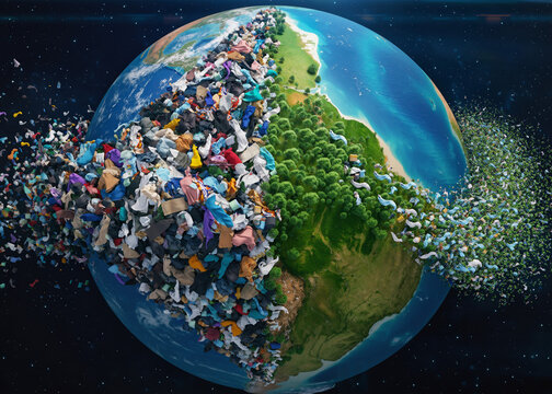 Overpopulation and Pollution Crisis on Earth