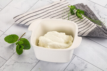 Traditional soft dietary Greek yoghurt
