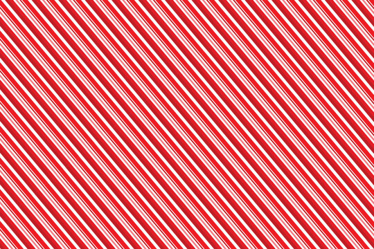 Christmas Red Peppermint Stick Pattern