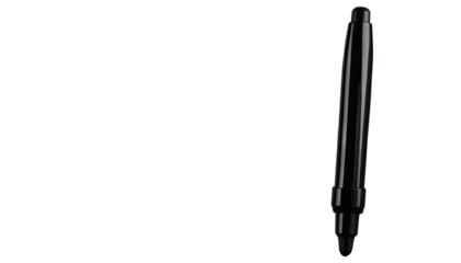 Set of red banner ribbons, black permanent marker, isolated on transparent background, ultra-detailed 8K product shot, crisp studio lighting, clean clipping-path, commercial stock photography style.