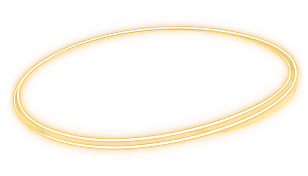 Gold paint stroke isolated on transparent background, golden halo angel ring isolated, ultra-detailed 8K digital art, crisp studio lighting, clean clipping-path, commercial stock design, high-resoluti