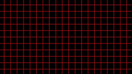 red square pattern, moving upward grid on black background, motion animation.  - Powered by Adobe