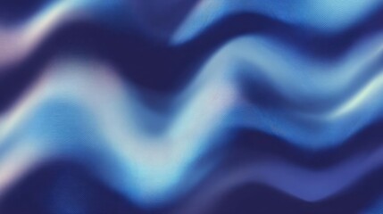 Fototapeta premium Abstract background with a wave-like pattern. the wave is made up of thin, wavy lines that create a gradient effect. the lines are a deep blue color, and the background is a lighter shade of blue.