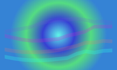 Fototapeta premium Abstract gradient background with wavy lines