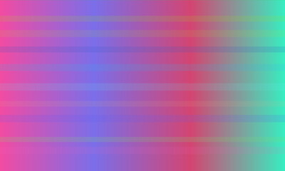Horizontal gradient stripes in vibrant pink purple and turquoise colors