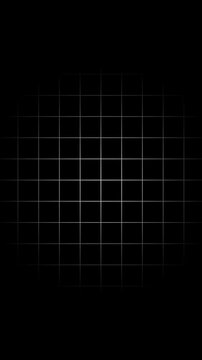 Light fading on a grid pattern animation. Motion
