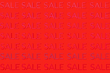 Obraz premium Red background with repeating 