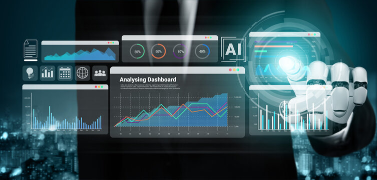 Artificial intelligence enhances data dashboard visualization and trend analysis to improve business performance and decision making Parse - Powered by Adobe