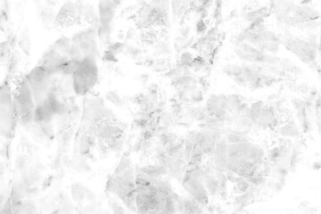 White marble texture with natural pattern for background or design artwork.