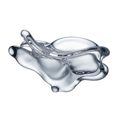 Abstract Clear Liquid