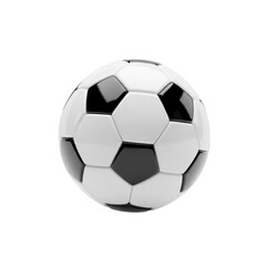 Obraz premium Classic soccer ball isolated isolated on transparent background