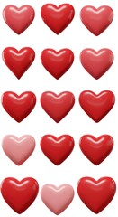 Valentines Day Heart Pattern - A Symbol of Love and Affection.