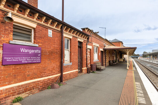 Wangaratta railway station is a regional railway station on the North East line, serves the town of Wangaratta, in Victoria, Australia